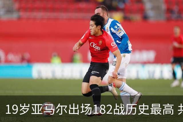 19岁亚马尔出场182战历史最高 共斩获56进球+64助攻