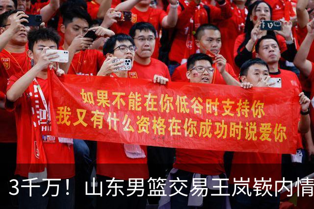 3千万！山东男篮交易王岚嵚内情曝光，乌戈有想法，辽篮索要550万
